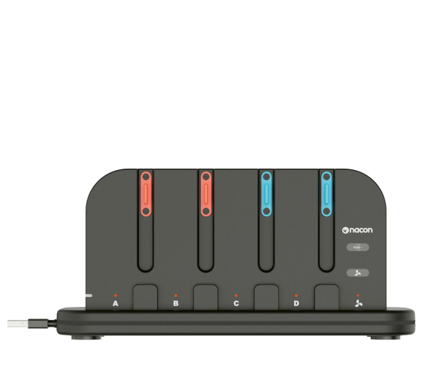 Nacon SWITCH2 Ładowarka do Joy Con z podstawką RGB pod dock - 1417780 - zdjęcie 4